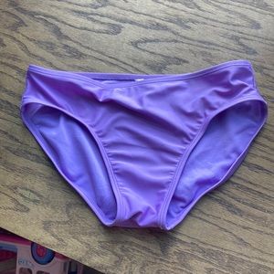 purple high bikini bottoms